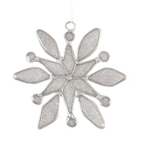 Let It Snow Winter Snowflake Suncatcher