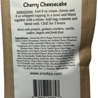 Cherry Cheesecake Dip Mix