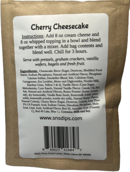 Cherry Cheesecake Dip Mix