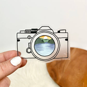 Camera Nature Clear Sticker