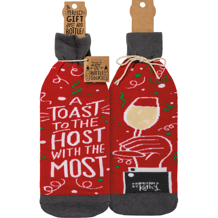 A Toast To The Host With The Most Bottle Sock Cover