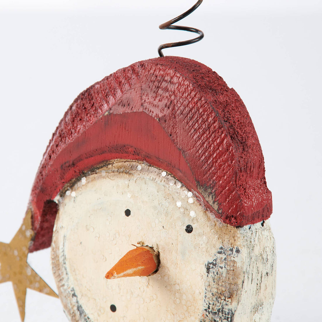 Snowmen Rustic Ornament