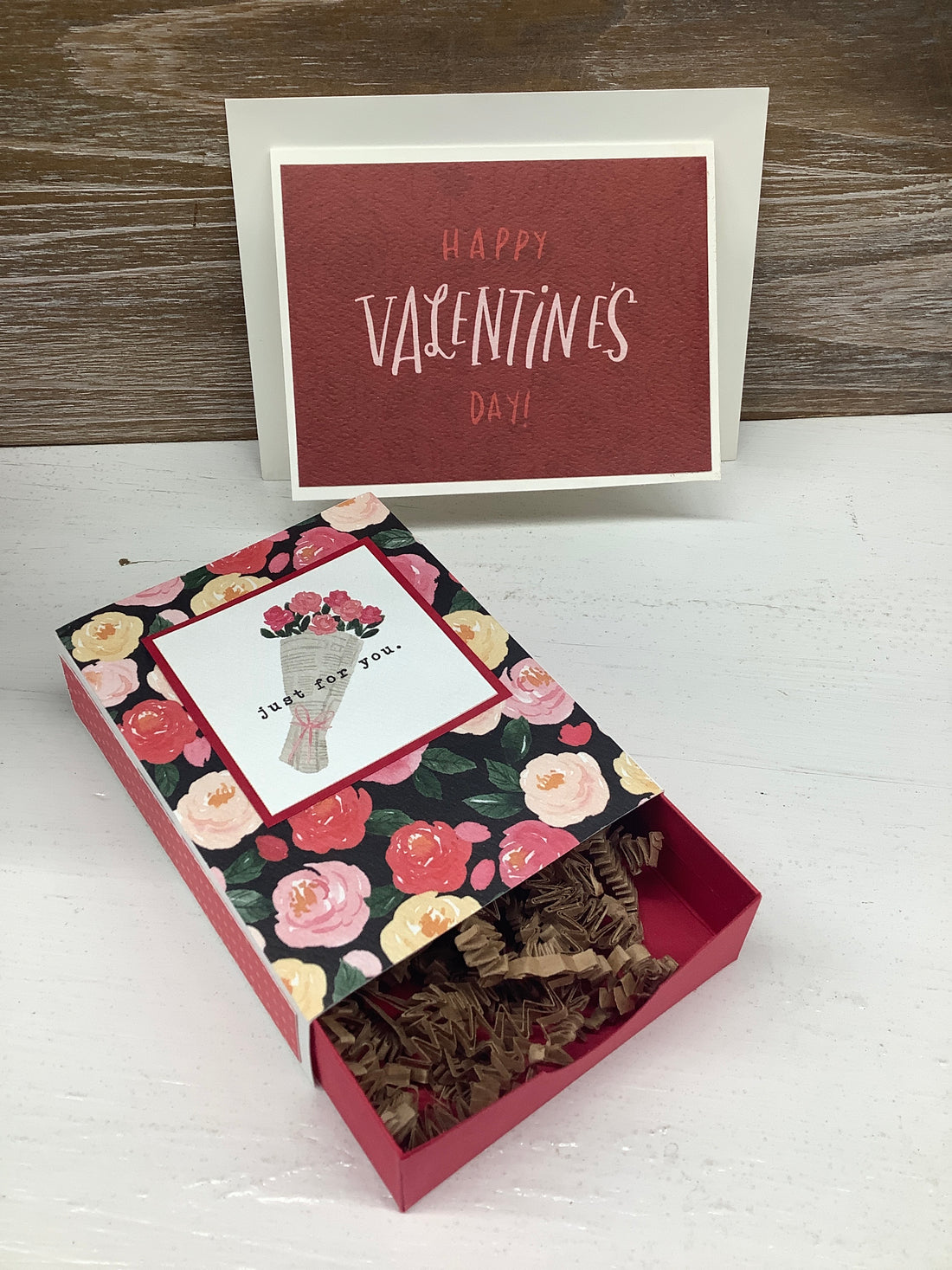 Valentine's Day Box + Card - Just For You