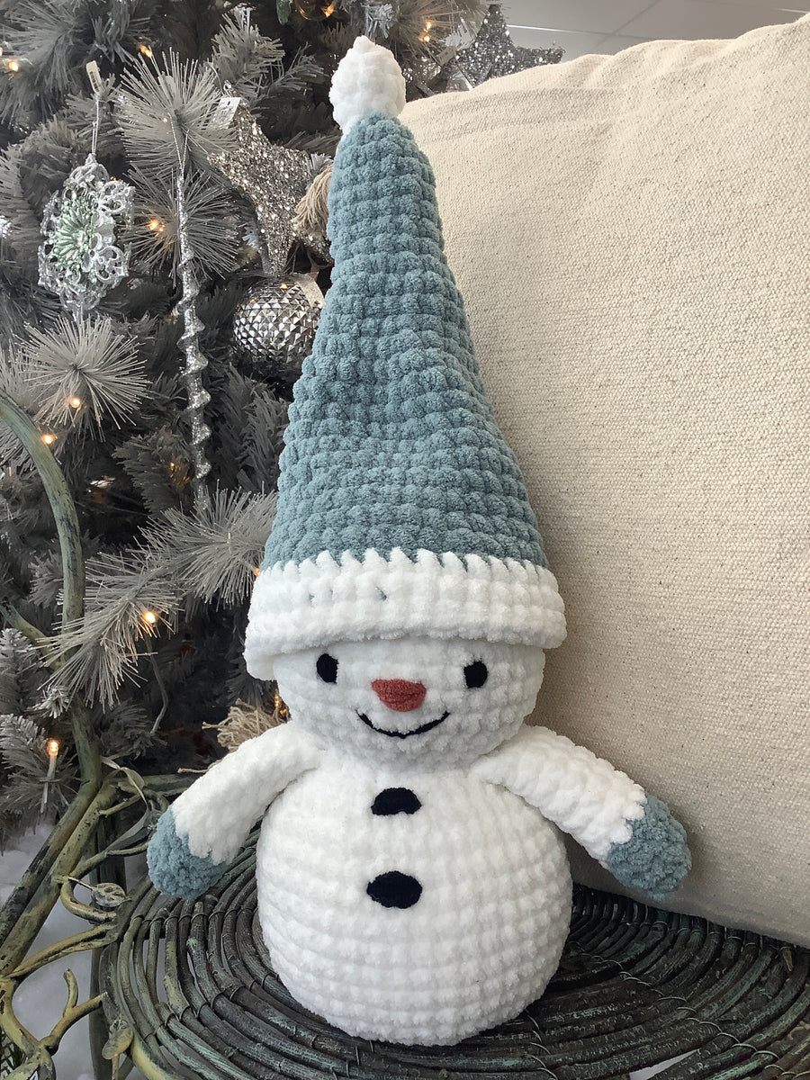 Snowman Crocheted Plushie