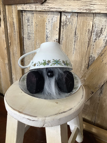 Black Nose Teacup Gnome