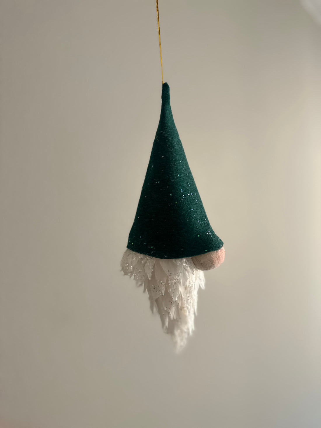 Feather Gnome Ornament