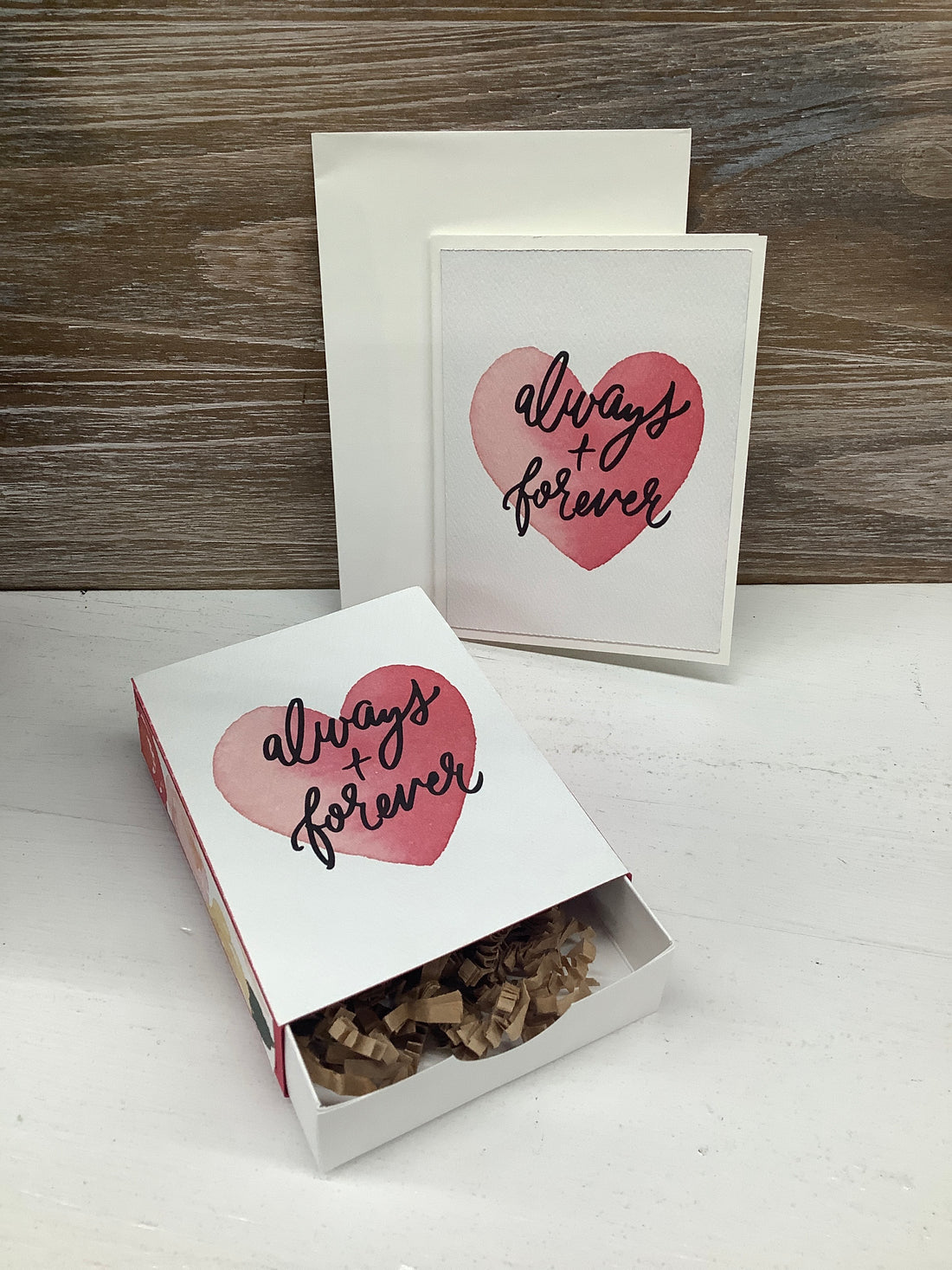 Valentine's Day Box + Card - Always + Forever