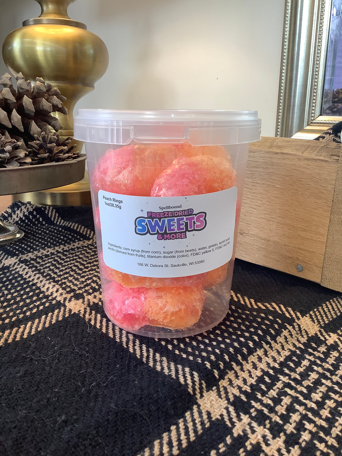 Freeze Dried Peach Rings