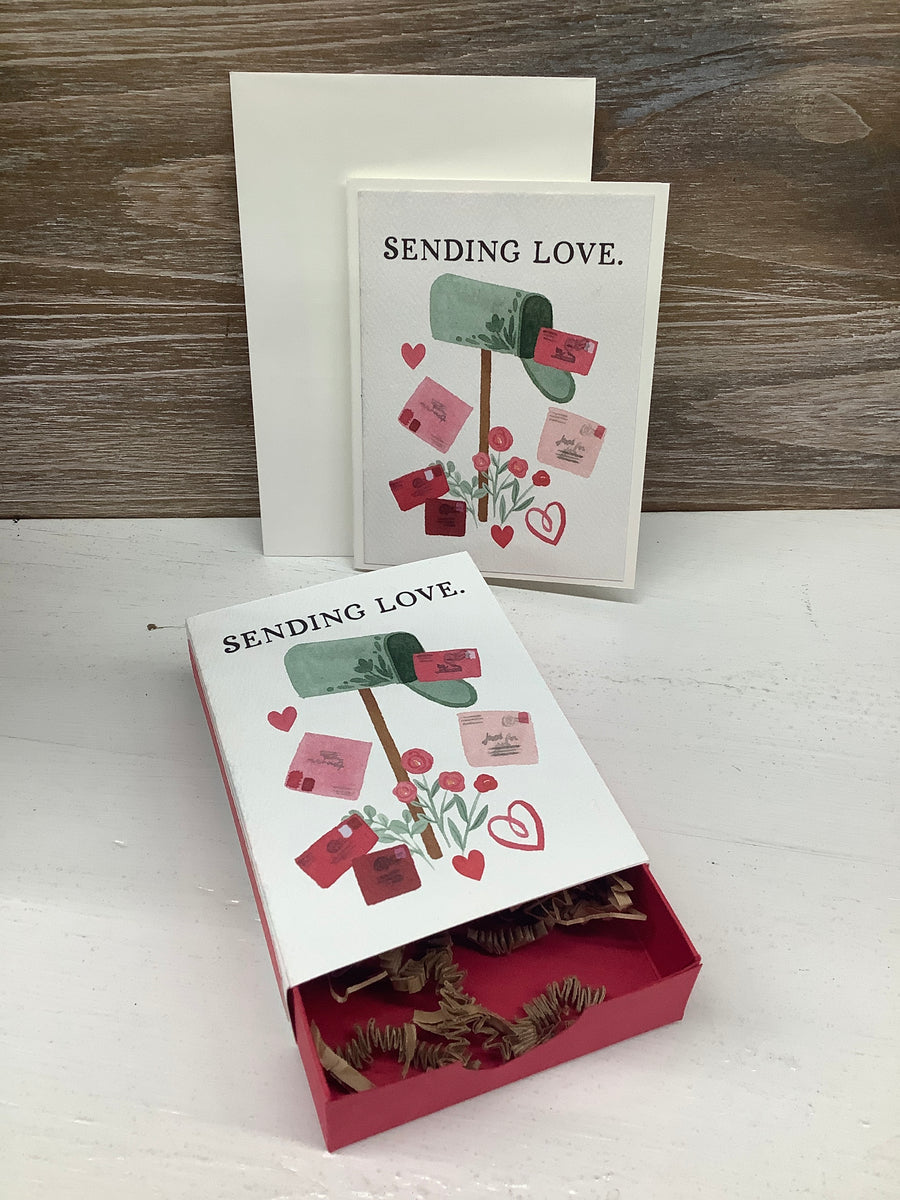 Valentine's Day Box + Card - Sending Love