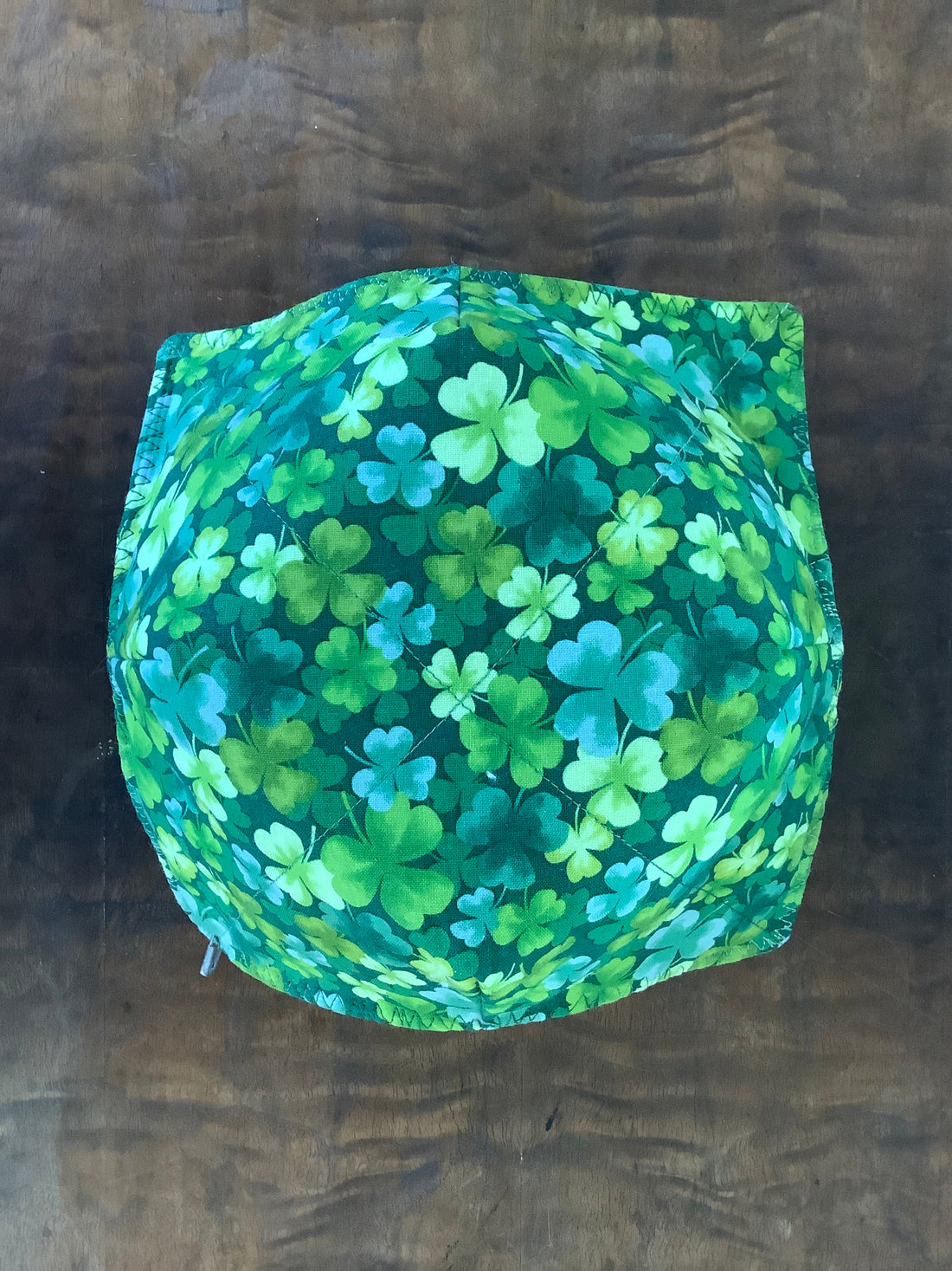 Green Shamrocks Bowl Cozy