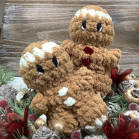 Gingerbread Crocheted Plushie - Small