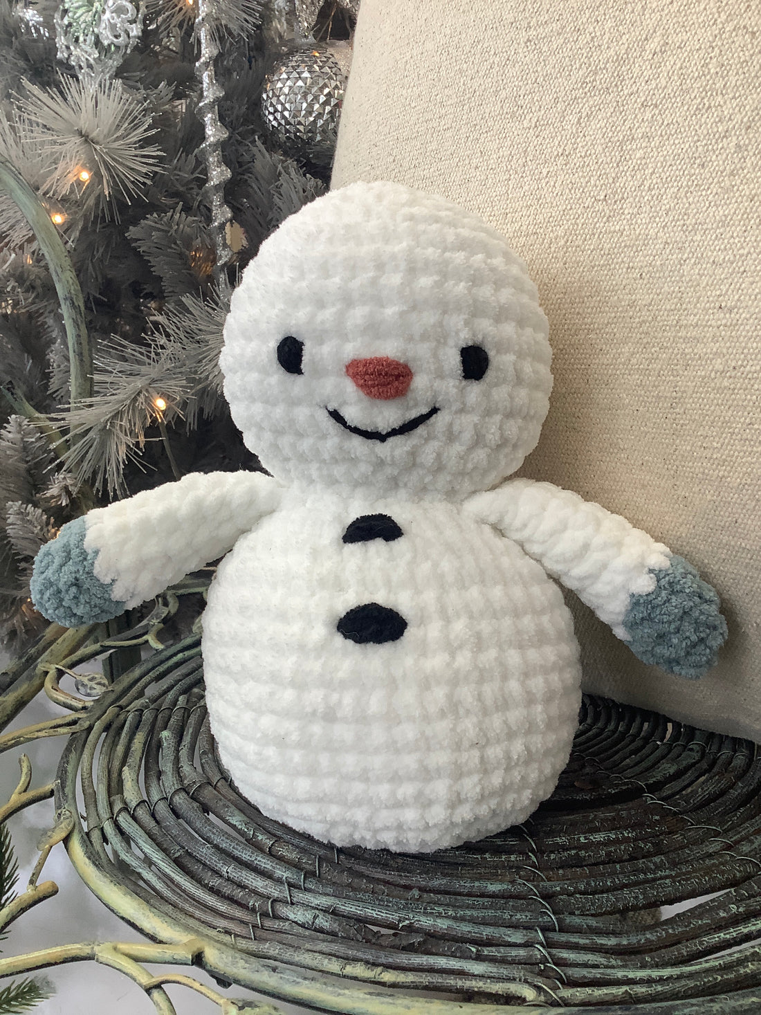 Snowman Crocheted Plushie