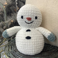 Snowman Crocheted Plushie