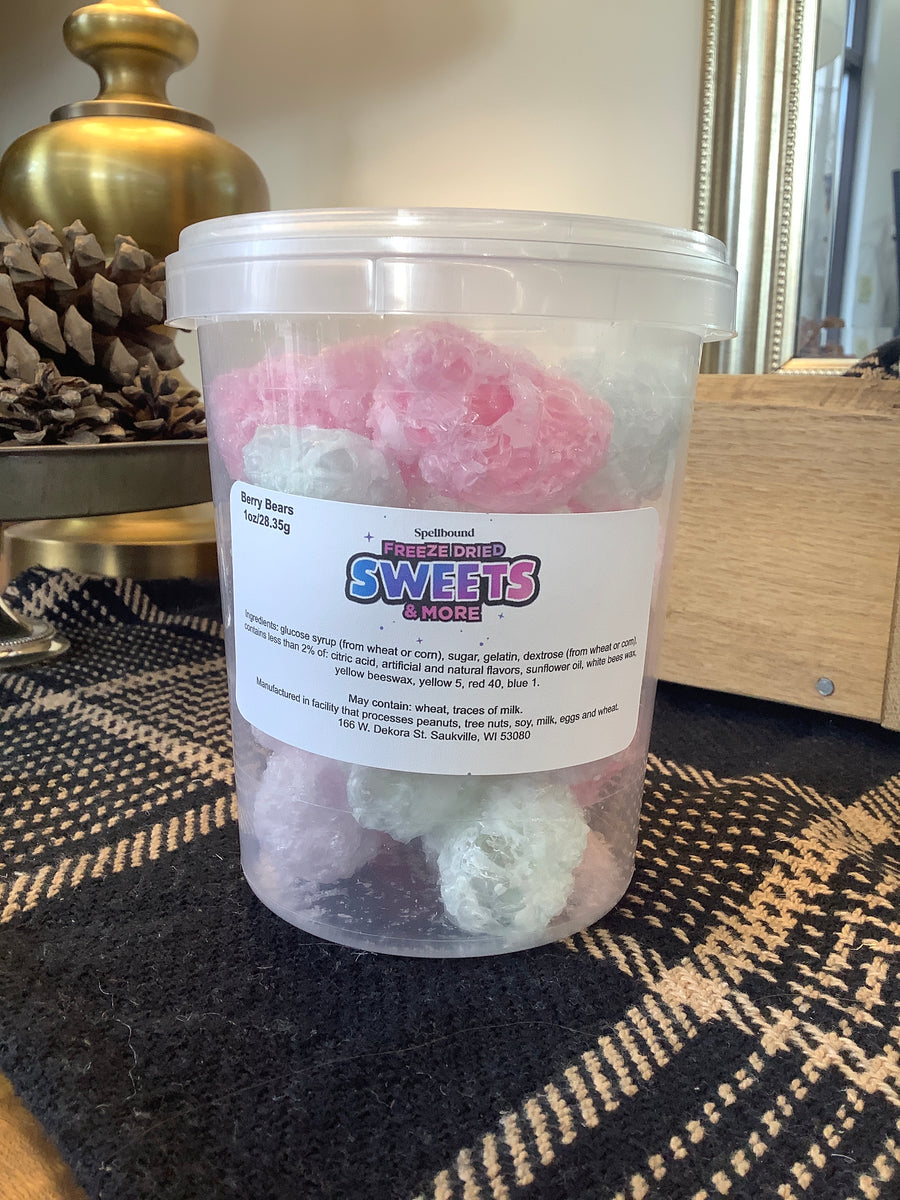 Freeze Dried Gummy Bears - Berry