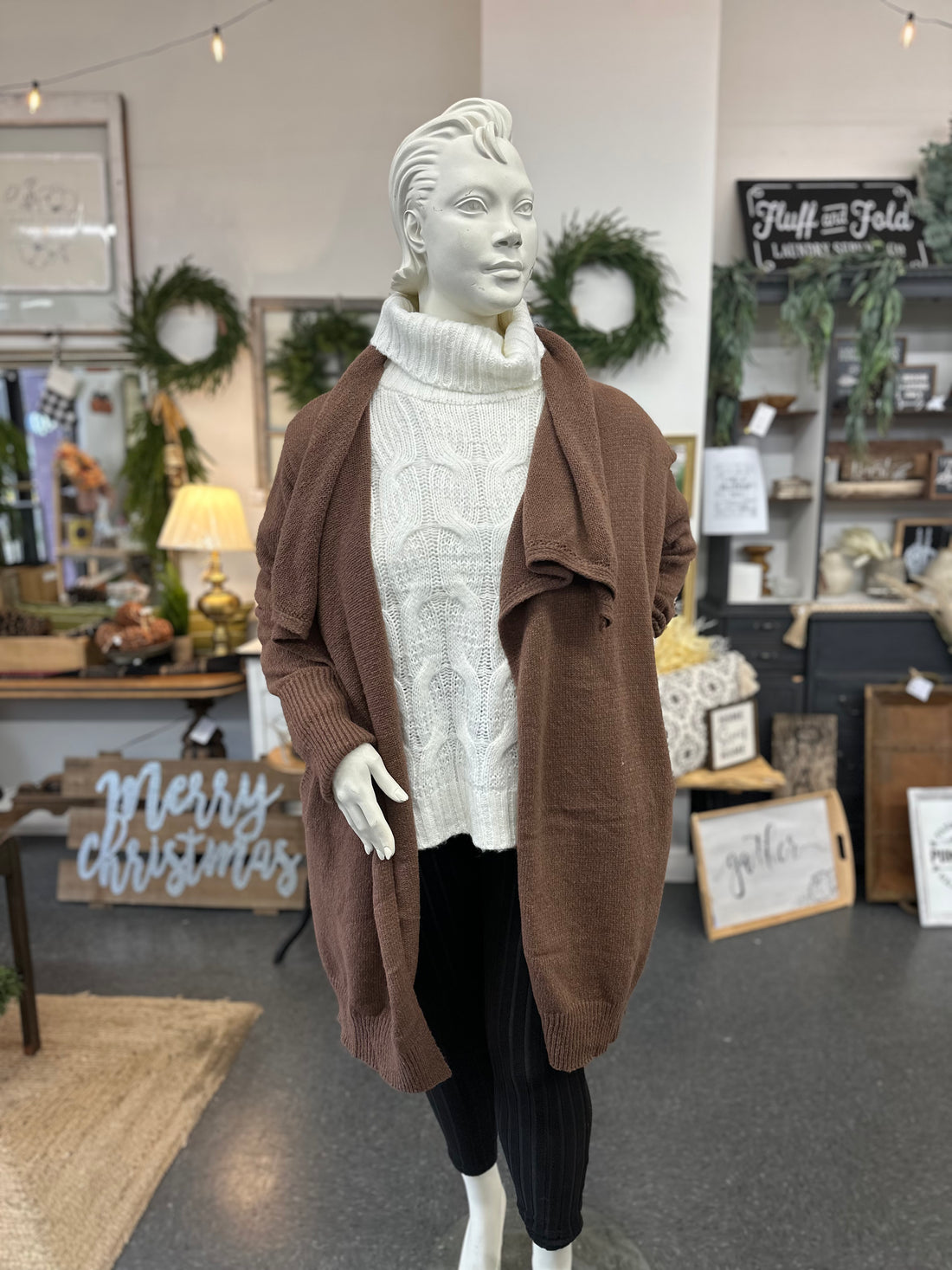 Mocha Cozy Cardigan