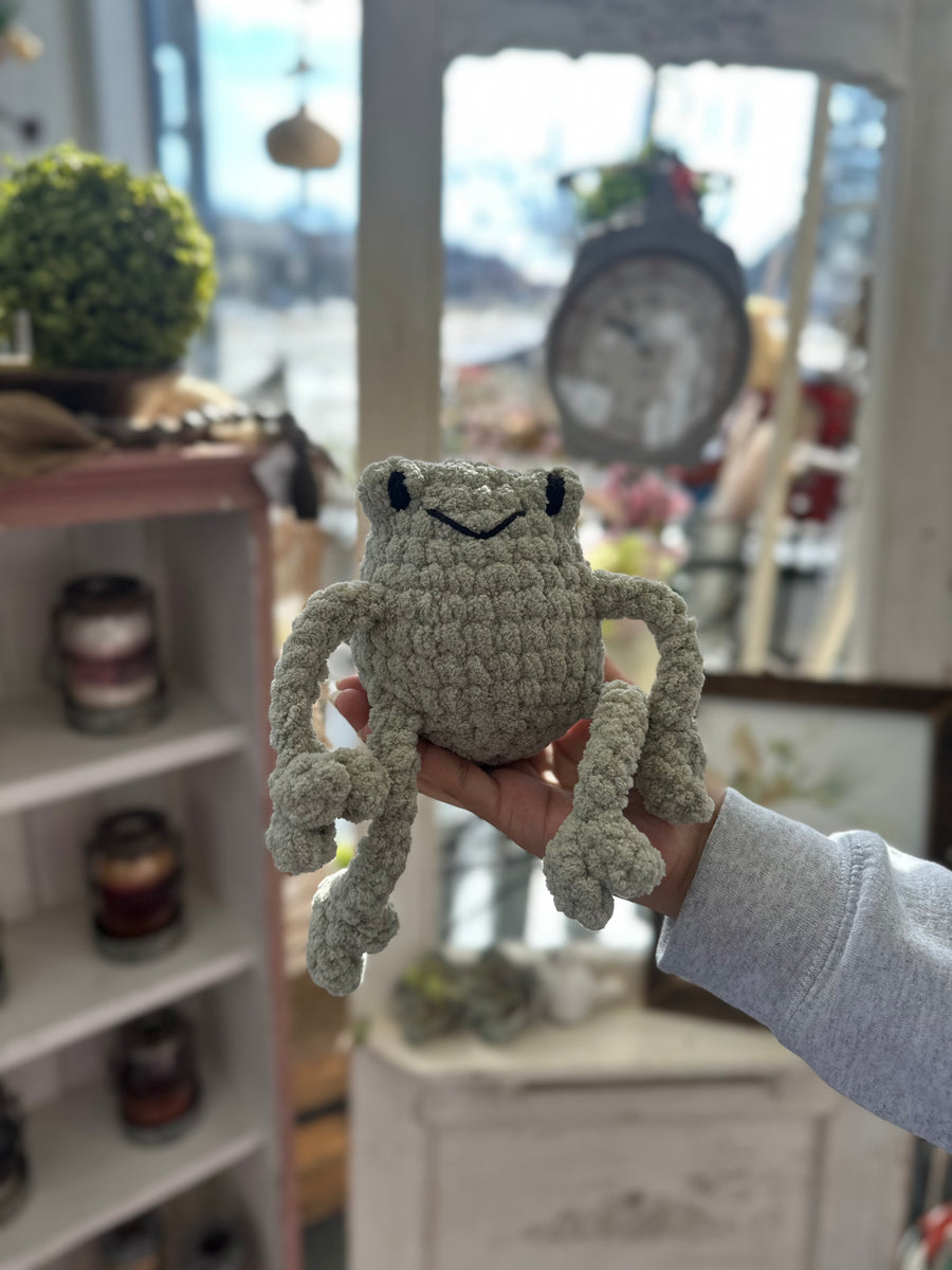 Frog Crochet Plushie