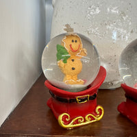 Gingerbread Man Christmas Waterball Snowglobe