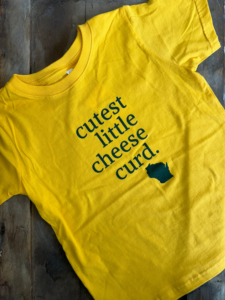 Cutest Little Cheese Curd T-Shirts - Yellow