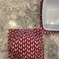 Candy Cane Sticks Bowl Cozy