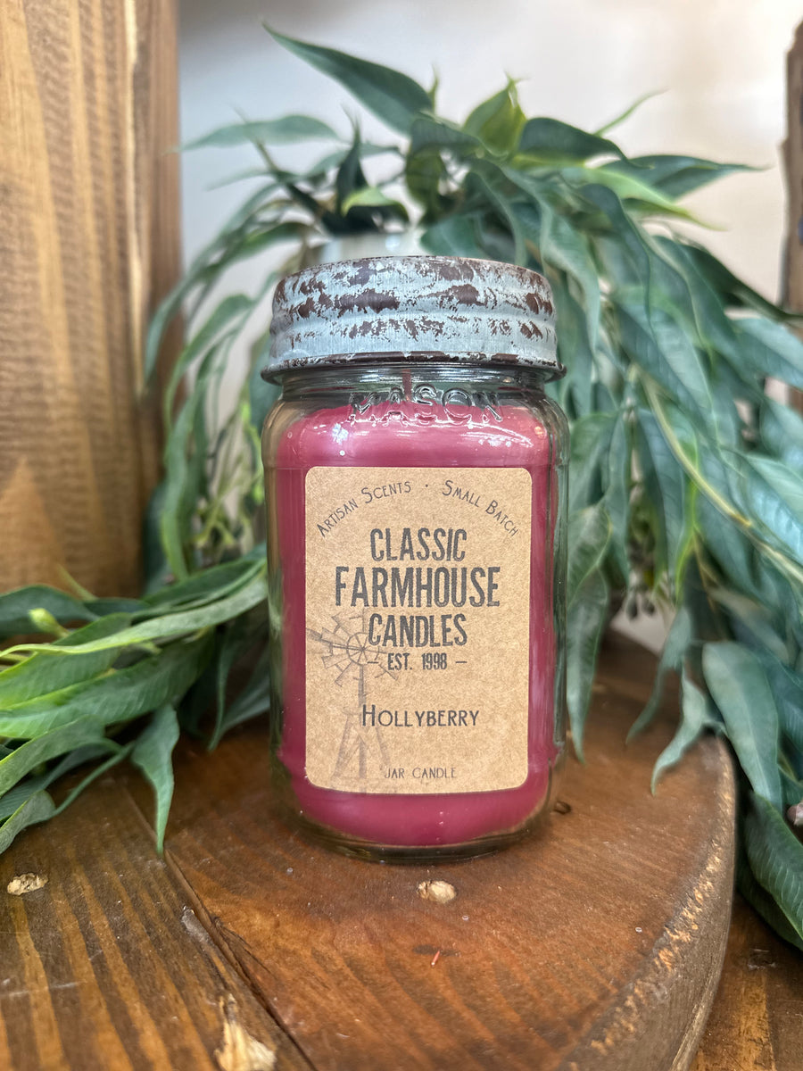 Hollyberry Candle