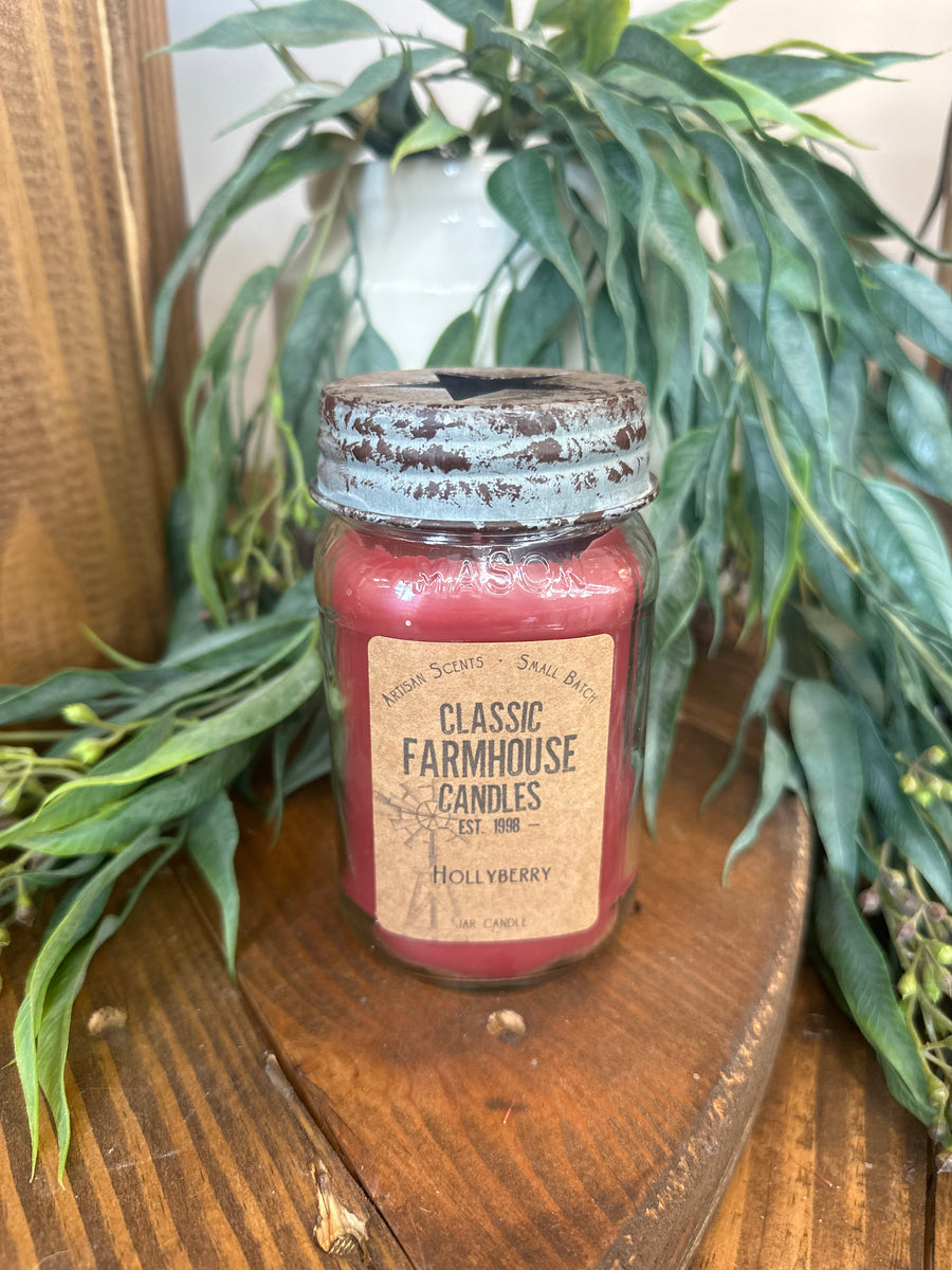 Hollyberry Candle