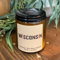 Wisconsin (Red Pine) Natural Soy Wax Candle