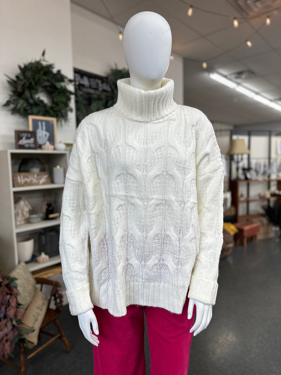 Ivory Luxe Knit Sweater