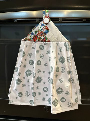 Assorted Snowflakes Kitchen Towel