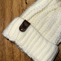 Wisconsin Winter Hat - Cream