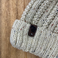 Wisconsin Winter Hat - Oatmeal Speckled