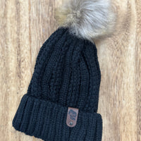 Wisconsin Winter Hat - Black