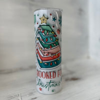 All Booked For Christmas Tumbler