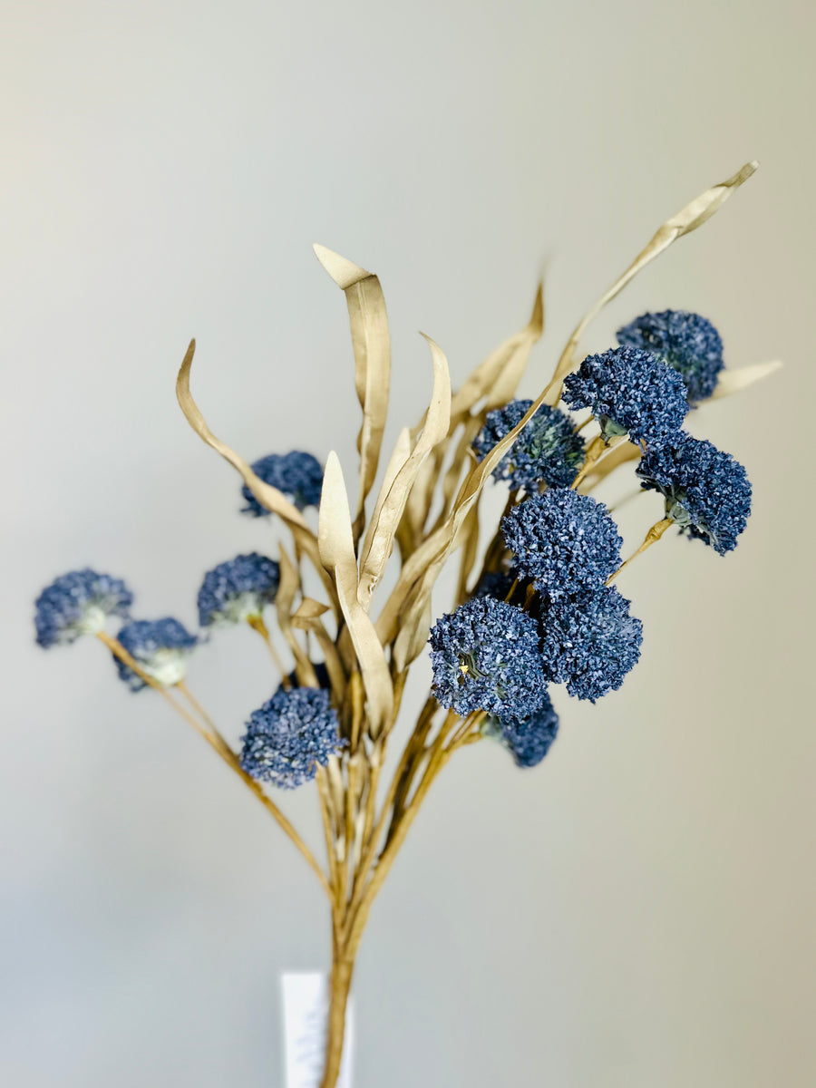 Indigo Pom Pom