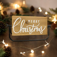 ‘'Merry Christmas'’ and "Trees'' Flip Sign