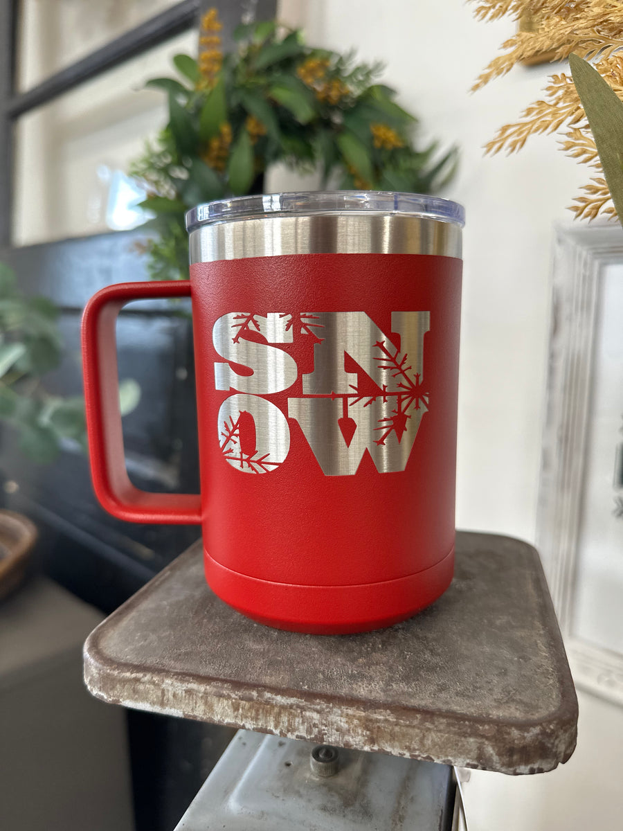 Snow Mug Tumbler - 15oz