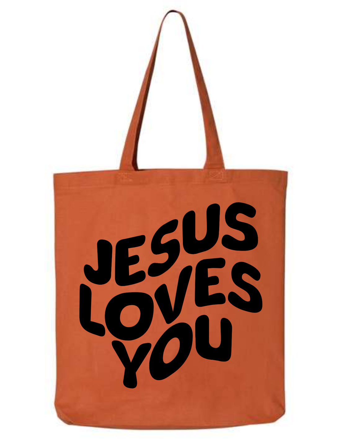 Jesus Loves You Tote Bag (Multiple Colors!)