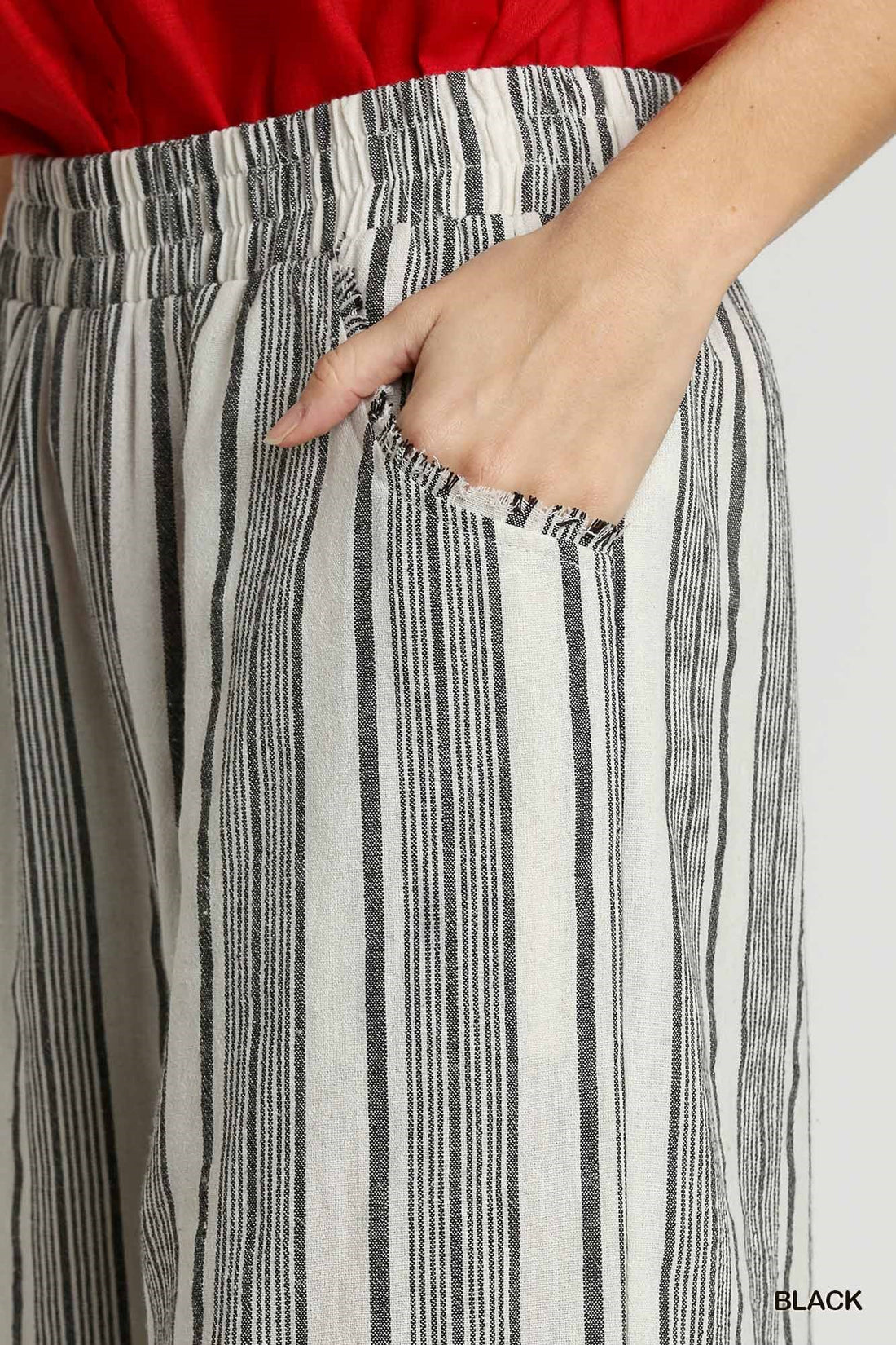 Striped Linen Pants