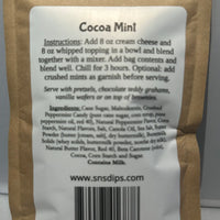 Cocoa Mint Dip Mix