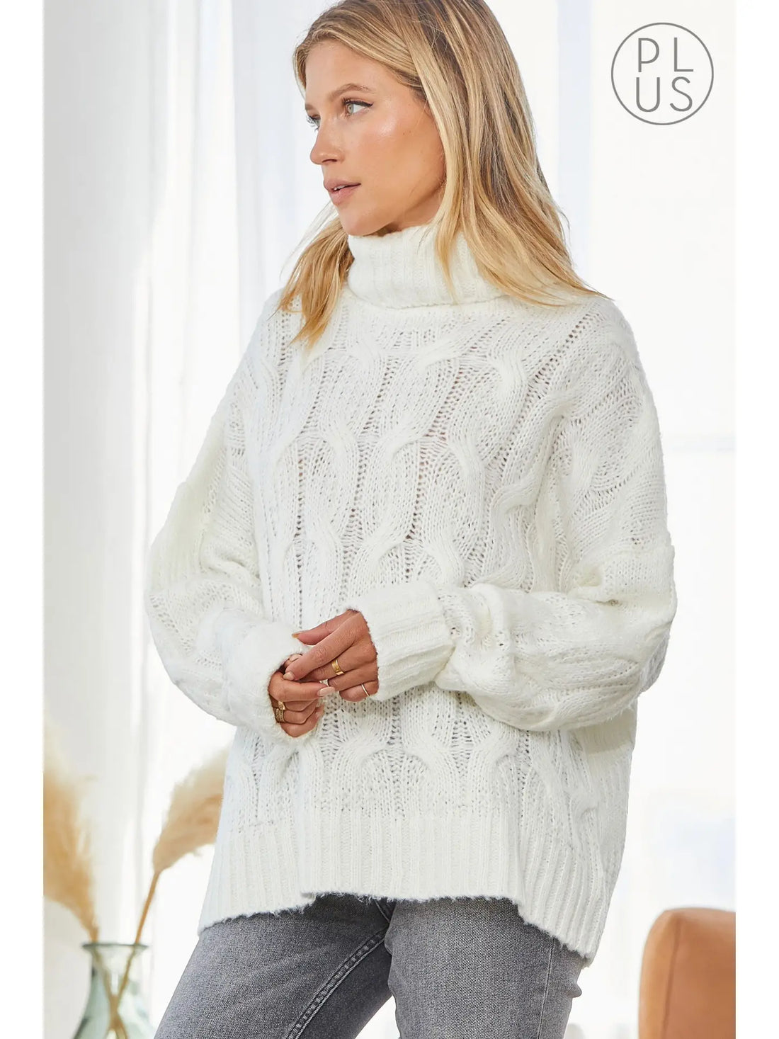 Ivory Luxe Knit Sweater