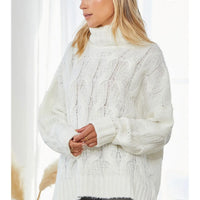 Ivory Luxe Knit Sweater