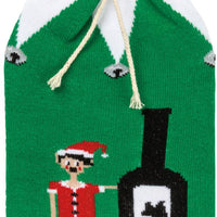 A Little Elf Told Me You Like Wine Bottle Sock Cover