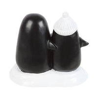 Winter Penguin Family Figurine