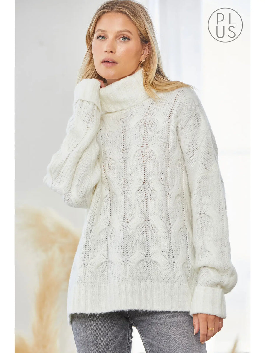 Ivory Luxe Knit Sweater