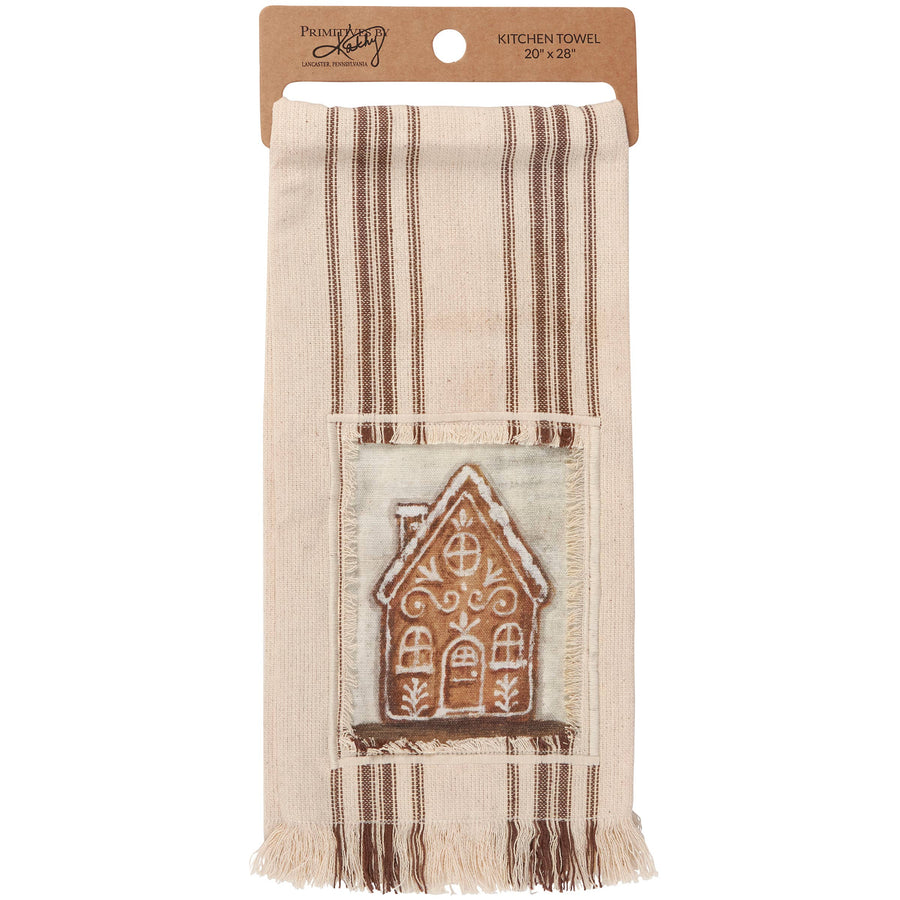 Gingerbread House Kitchen Towel