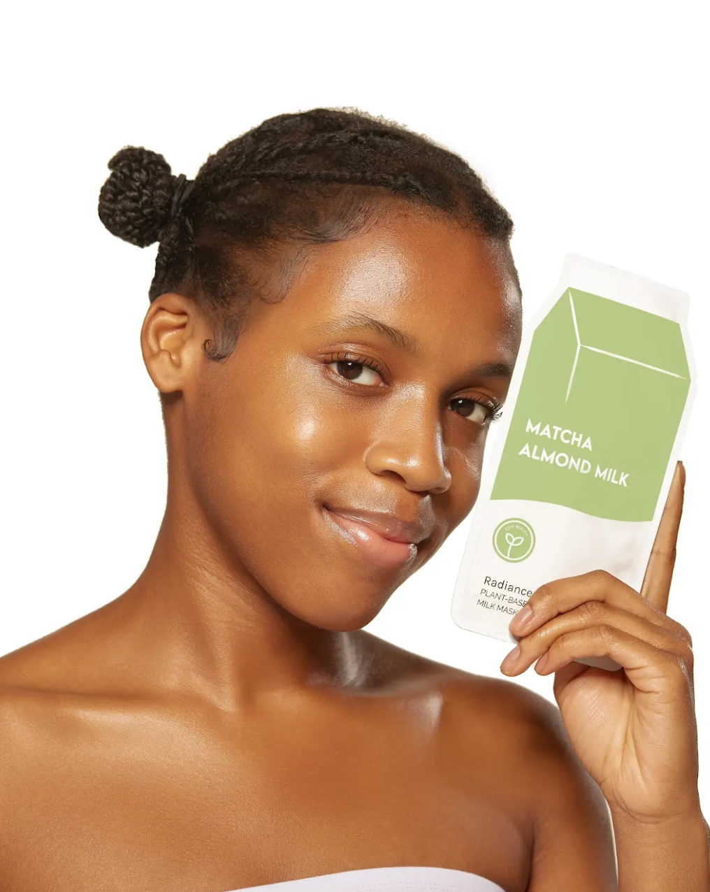 Matcha Almond Milk Radiance Plant-Based Milk Sheet Mask