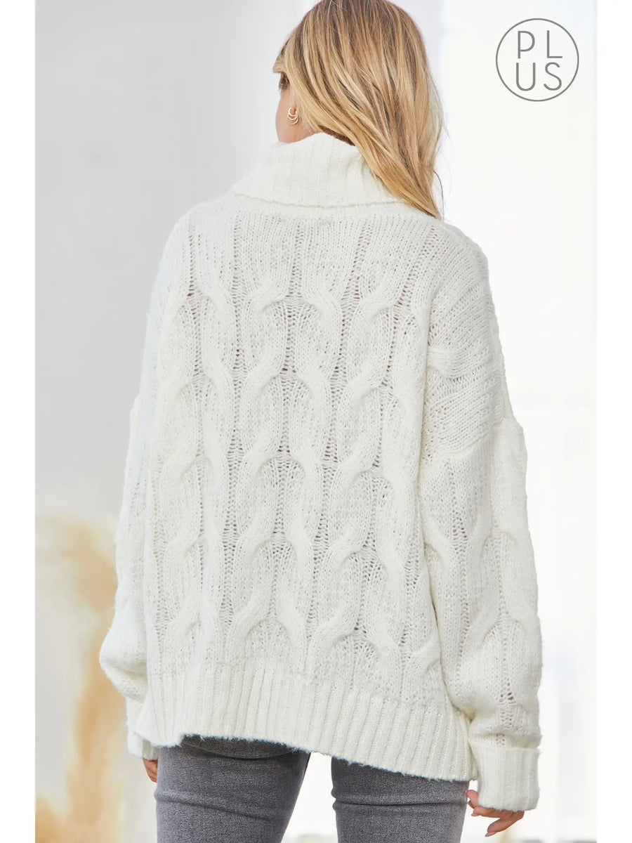 Ivory Luxe Knit Sweater