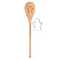 Gingerbread Wooden Spoon Baking Set