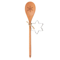 Christmas Snowflake Wooden Spoon Baking Set