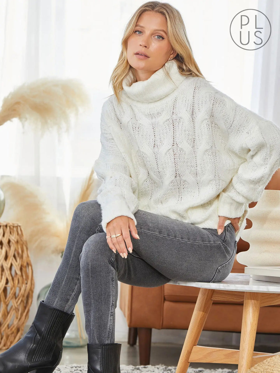 Ivory Luxe Knit Sweater