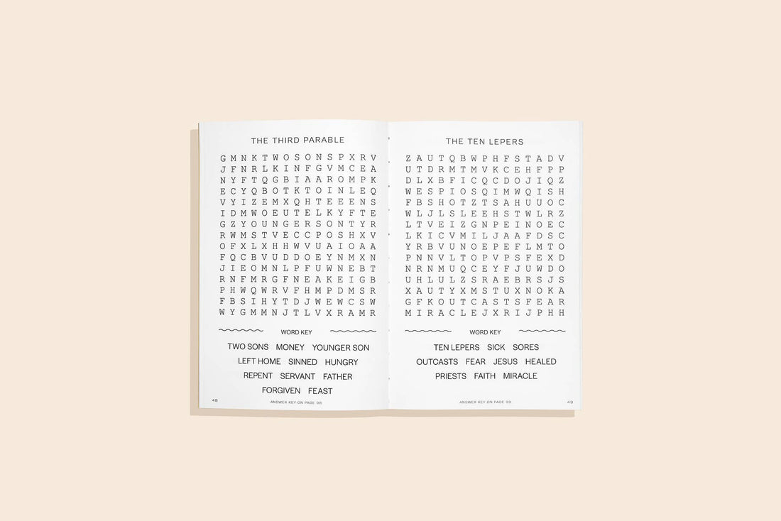 Bible Word Search for Kids